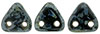 CzechMates Triangle 6mm (loose) : Jet - Picasso