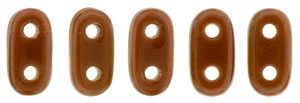 CzechMates Bar 6 x 2mm (loose) : Opaque Umber