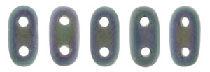 CzechMates Bar 6 x 2mm (loose) : Matte - Iris - Purple
