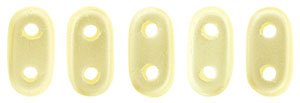 CzechMates Bar 6 x 2mm (loose) : Pearl Coat - Cream