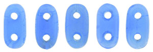 CzechMates Bar 6 x 2mm (loose) : Opal Sapphire