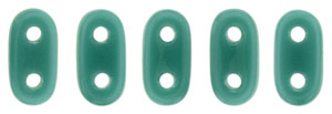 CzechMates Bar 6 x 2mm (loose) : Persian Turquoise