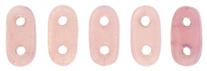 CzechMates Bar 6 x 2mm (loose) : Milky Pink