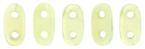 CzechMates Bar 6 x 2mm (loose) : Milky Jonquil