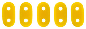 CzechMates Bar 6 x 2mm (loose) : Sunflower Yellow