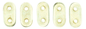 CzechMates Bar 6 x 2mm (loose) : Luster - Transparent Champagne