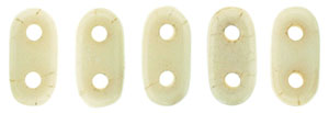 CzechMates Bar 6 x 2mm (loose) : Luster - Opaque Champagne