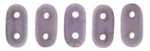 CzechMates Bar 6 x 2mm (loose) : Luster - Opaque Lilac