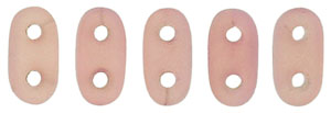 CzechMates Bar 6 x 2mm (loose) : Matte - Opal Pink