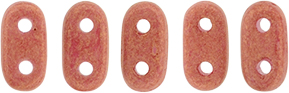 CzechMates Bar 6 x 2mm (loose) : Pacifica - Strawberry