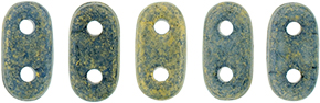 CzechMates Bar 6 x 2mm (loose) : Pacifica - Poppy Seed