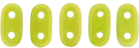 CzechMates Bar 6 x 2mm (loose) : Pacifica - Honeydew