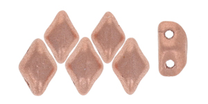 MiniGemDuo 6 x 4mm (loose) : Matte - Metallic Copper