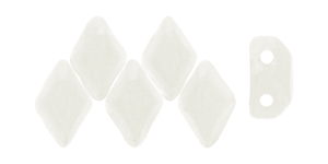 MiniGemDuo 6 x 4mm (loose) : Luster - Crystal