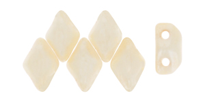 MiniGemDuo 6 x 4mm (loose) : Luster - Opaque Champagne