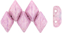 GEMDUO 8 x 5mm (loose) : Luster - Metallic Pink