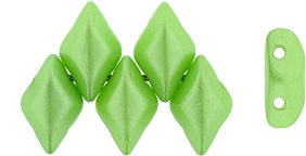 GEMDUO 8 x 5mm (loose) : Pearl Coat - Leafy Green