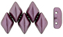 GEMDUO 8 x 5mm (loose) : Pearl Coat - Plum