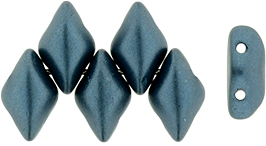 GEMDUO 8 x 5mm (loose) : Pearl Coat - Steel Blue