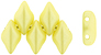 GEMDUO 8 x 5mm (loose) : Powdery - Pastel Yellow