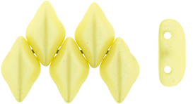 GEMDUO 8 x 5mm (loose) : Powdery - Pastel Yellow