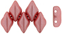 GEMDUO 8 x 5mm (loose) : Powdery - Pastel Maroon