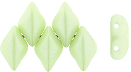 GEMDUO 8 x 5mm (loose) : Powdery - Pastel Lime