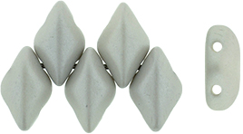 GEMDUO 8 x 5mm (loose) : Powdery - Pastel Gray