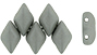 GEMDUO 8 x 5mm (loose) : Saturated Gray