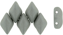 GEMDUO 8 x 5mm (loose) : Saturated Gray