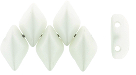 GEMDUO 8 x 5mm (loose) : Saturated White