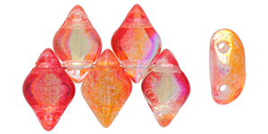 GEMDUO 8 x 5mm (loose) : SUMMER RAINBOW Orange