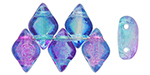 GEMDUO 8 x 5mm (loose) : SUMMER RAINBOW Light Blue