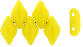 GEMDUO 8 x 5mm (loose) : Opaque Yellow