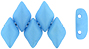 GEMDUO 8 x 5mm (loose) : Saturated Neon Baby Blue