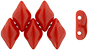 GEMDUO 8 x 5mm (loose) : Opaque Red