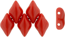 GEMDUO 8 x 5mm (loose) : Opaque Red