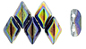 GEMDUO 8 x 5mm (loose) : Magic Line - Violet/Gray