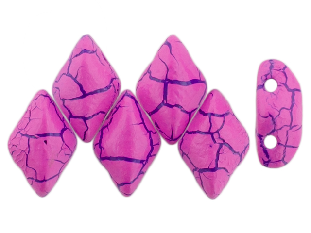 GEMDUO 8 x 5mm (loose) : Colortrends: Ionic Pink/Blue