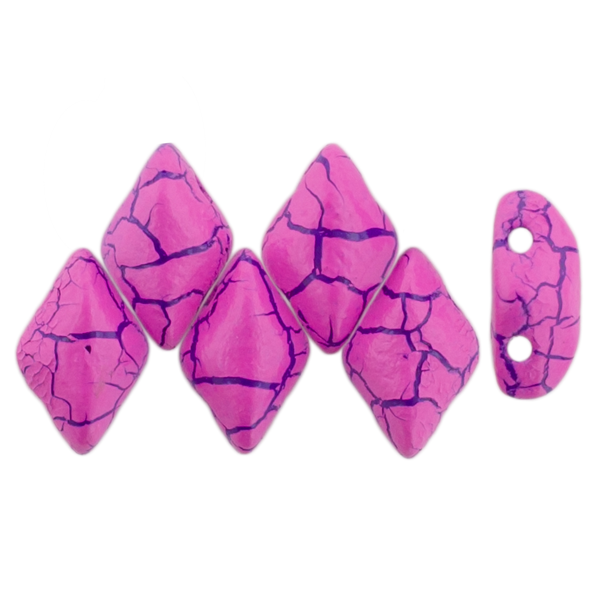 GEMDUO 8 x 5mm (loose) : Colortrends: Ionic Pink/Blue