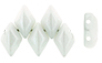 GEMDUO 8 x 5mm (loose) : Luster - Opaque White