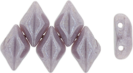 GEMDUO 8 x 5mm (loose) : Luster - Opaque Amethyst