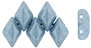 GEMDUO 8 x 5mm (loose) : Luster - Opaque Blue