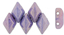 GEMDUO 8 x 5mm (loose) : Luster - Metallic Amethyst Chalk