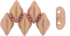 GEMDUO 8 x 5mm (loose) : Luster - Metallic Pink