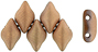 GEMDUO 8 x 5mm (loose) : Matte - Apollo - Umber