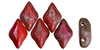 GEMDUO 8 x 5mm (loose) : Matte - Opaque Lt Red - Rembrandt