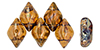 GEMDUO 8 x 5mm (loose) : Smoky Topaz - Rembrandt