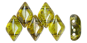 GEMDUO 8 x 5mm (loose) : Olivine - Rembrandt