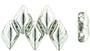 GEMDUO 8 x 5mm (loose) : Silver 1/2